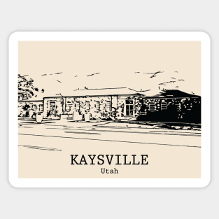 Kaysville - Utah Sticker